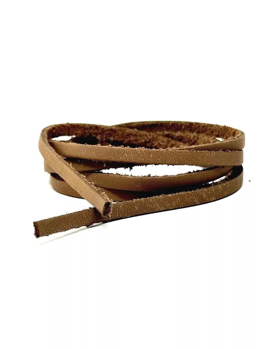 Шнур Вербица, 1 шт., длина 90 см, горчичный — фото 1