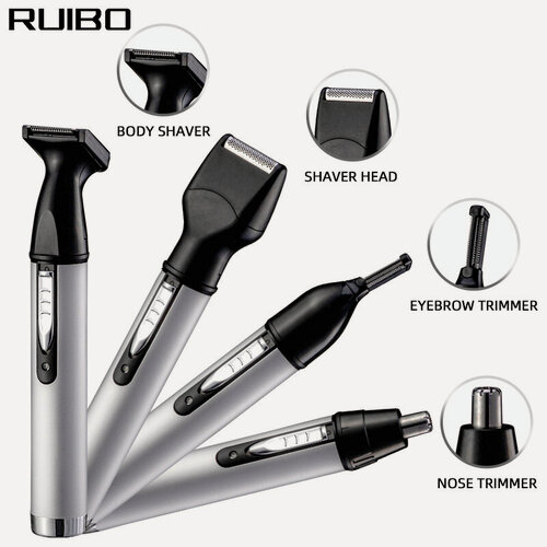 Изображение товара Электробритва Ruibo "Четыре в одном", женская, ABS, нержавеющая сталь
