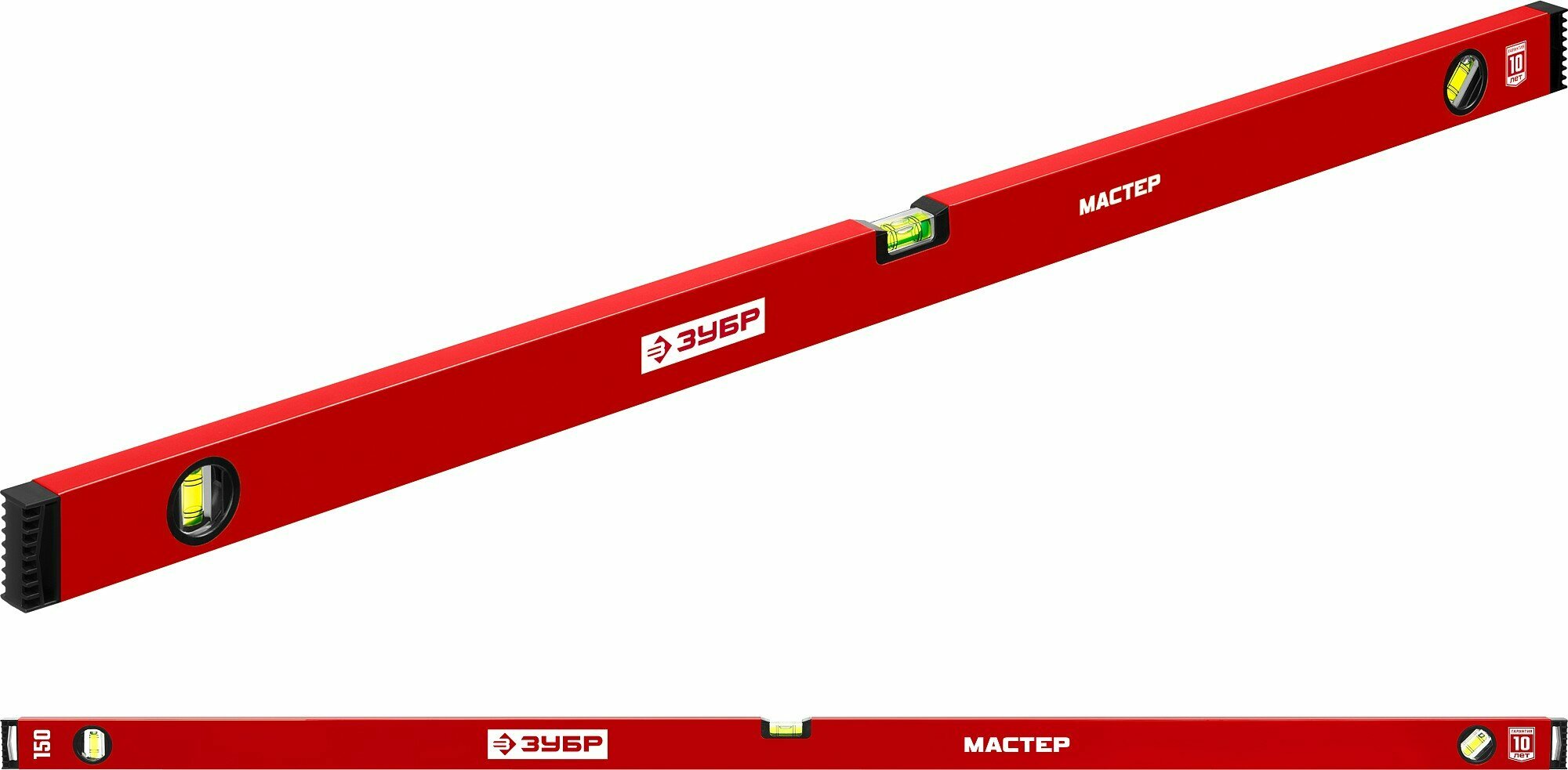 ЗУБР мастер 1500 мм уровень с усиленным профилем (34584-150)