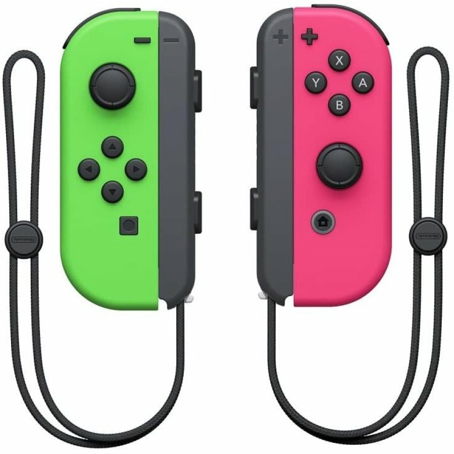 Набор из 2-х контроллеров Joy-Con Неоновый зеленый/Неоновый розовый Оригинал (Switch)