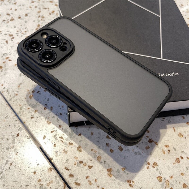 Чехол Creative Case для Apple iPhone 16 Pro (айфон 16 про) противоударный, черный — фото 1