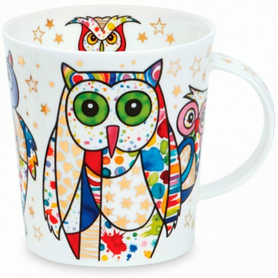 Кружка Dunoon Веселые Совы Ломонд 320 мл, фарфор костяной (DNN78587354)