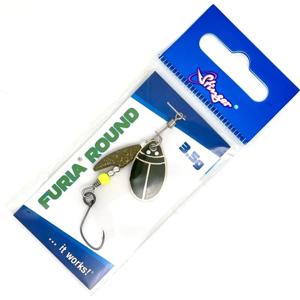 Блесна Stinger Furia Round #1 3,5гр #DB Для ловли форели — фото 1