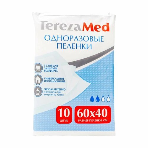 Пелёнки одноразовые TerezaMed 60x40 550₽