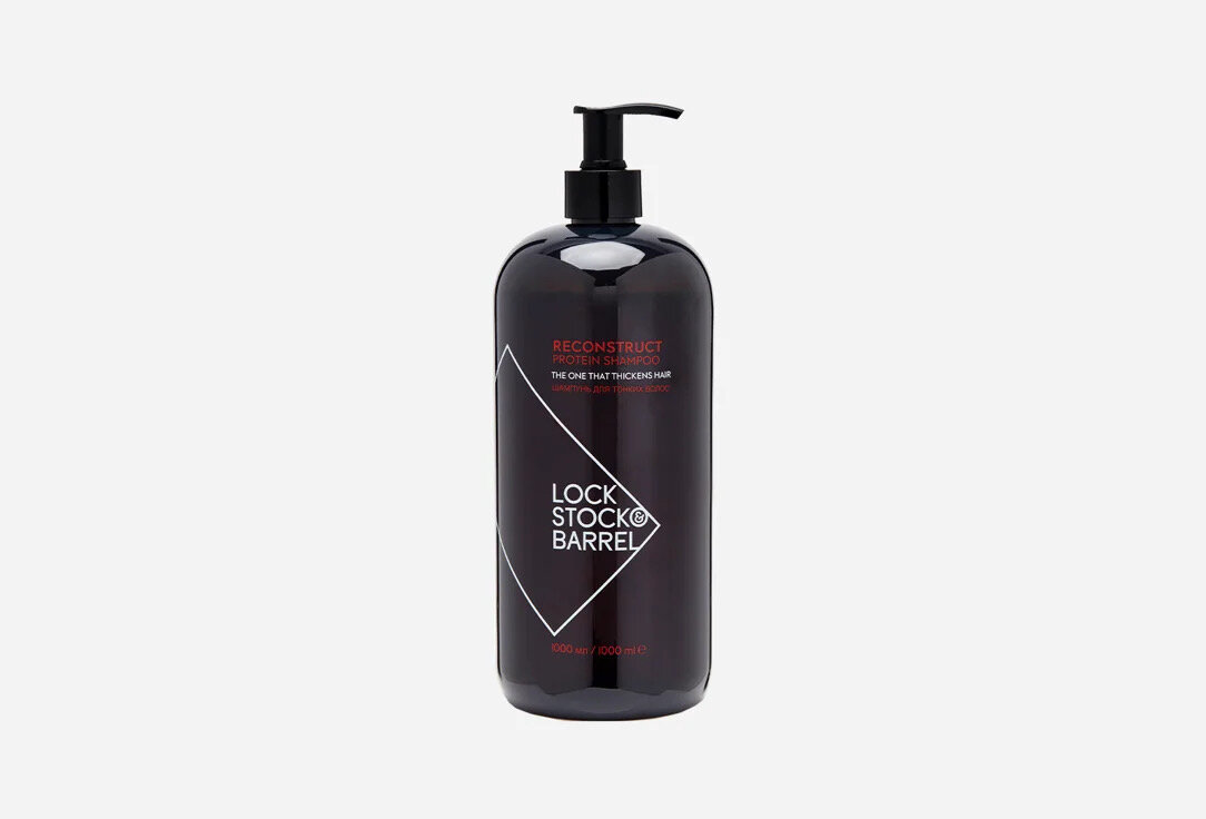 Изображение Lock Stock And Barrel Reconstruct Protein Shampoo (1000мл)Шампунь для тонких волос