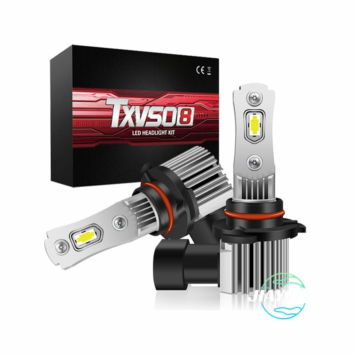 9005 HB3 LED лампы 6500K, 600% ярче галогена, 50 000 часов, Plug&Play, CAN-Bus Ready, суперяркие