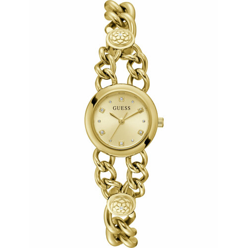 фото Наручные часы guess, золотой