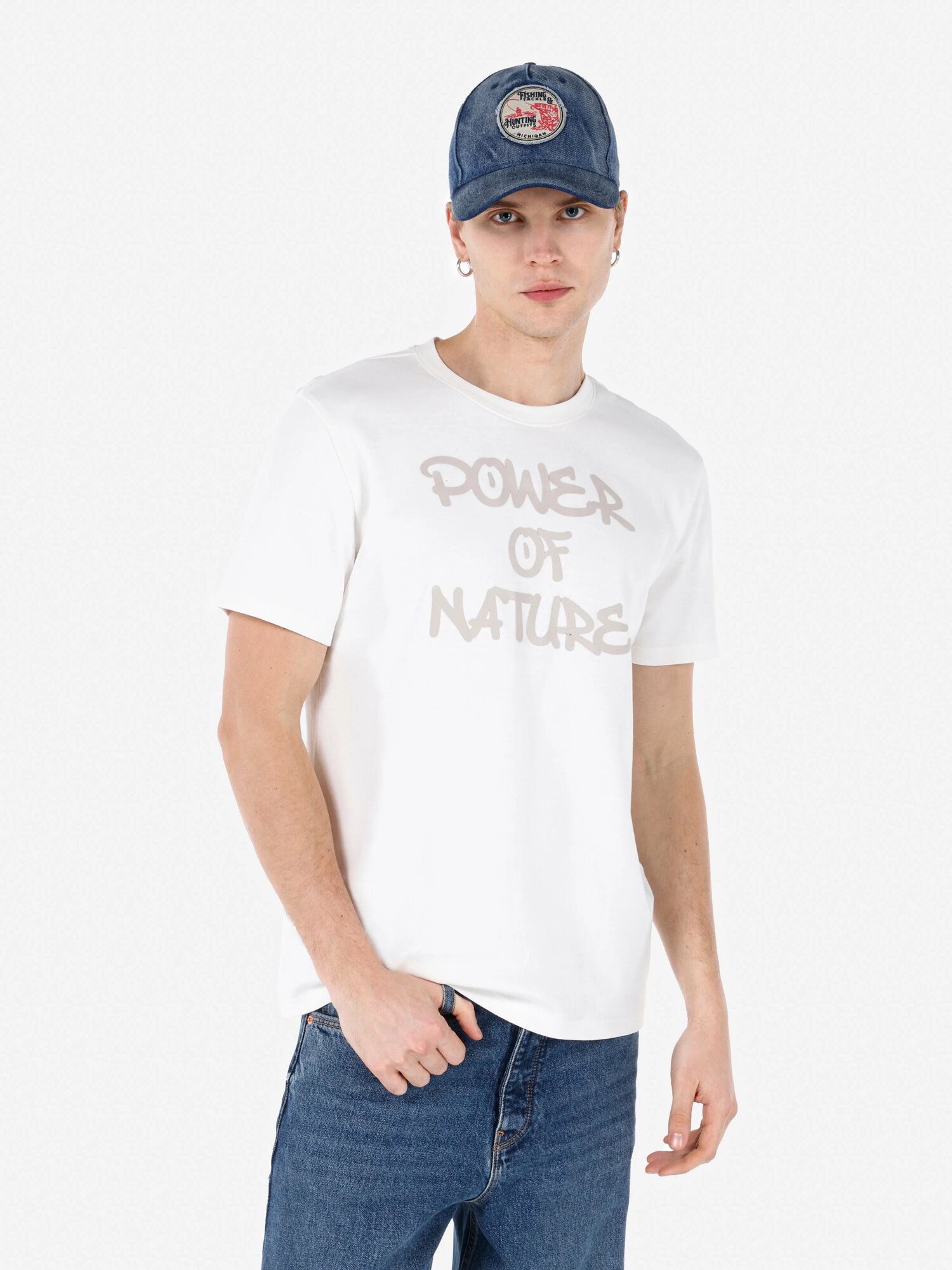 Футболка COLIN'S Regular Fit, размер XL, белый