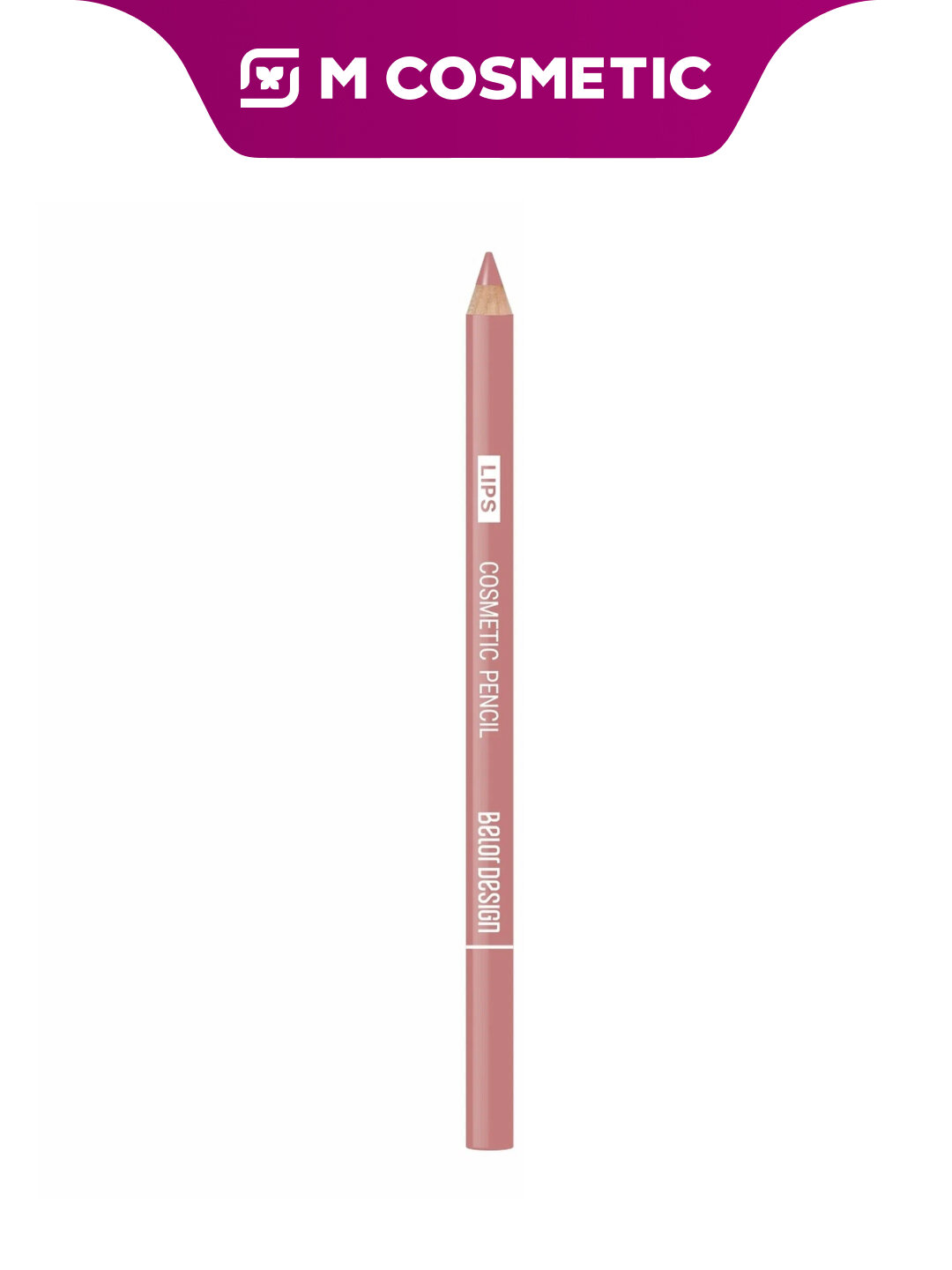 Карандаш для губ BelorDesign Party, тон 42, механический, с мягким грифелем, 1,4 г