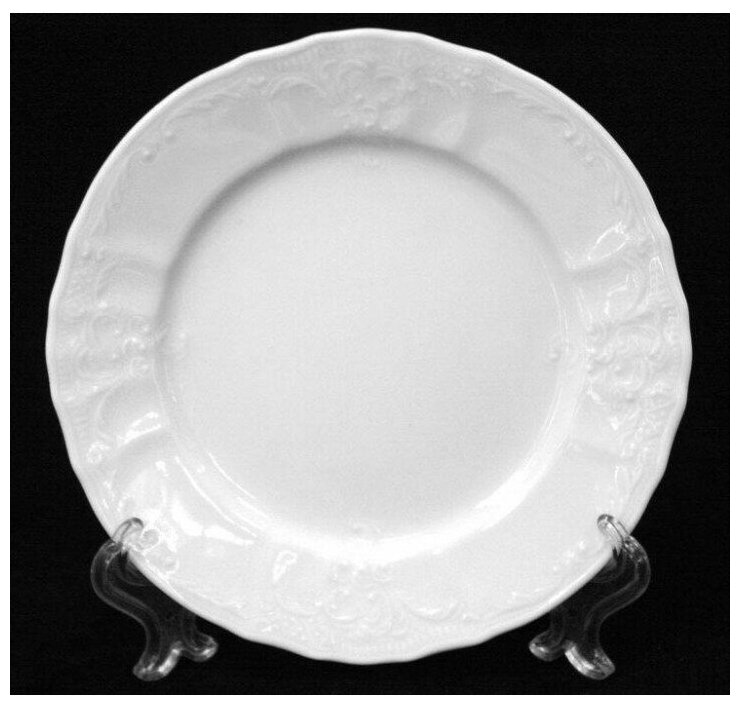 Набор из 6-ти тарелок Бернадот 0000 Диаметр: 17 см Bernadotte - фотография № 1