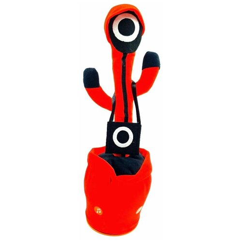 Танцующий кактус / Игра в Кальмара / Танцующий охранник / игрушка игра в кальмара