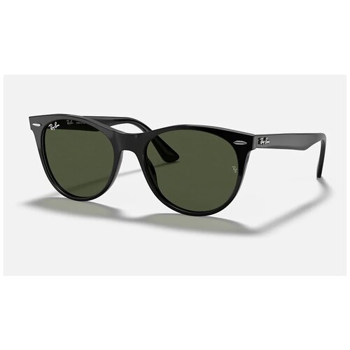 Солнцезащитные очки Ray-Ban Ray-Ban RB 2185 901/31 RB 2185 901/31, черный, зеленый