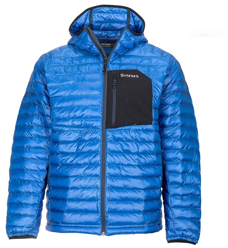 Simms Куртка ExStream Hooded Jacket '20 Мужской, M, rich blue активный отдых