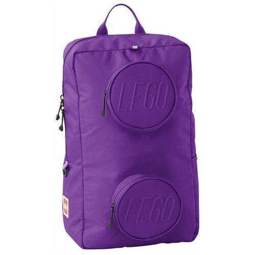 фото Lego рюкзак signature brick 1x2 purple фиолетовый 20204-0268