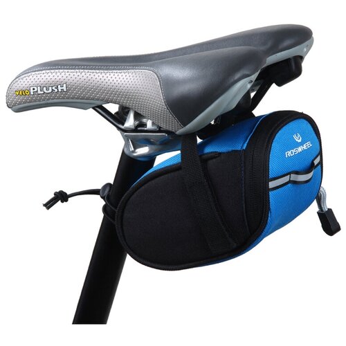 Велосумка под седло Roswheel Saddle Bag (синяя) велосумка под седло m wave tilburg bag l black