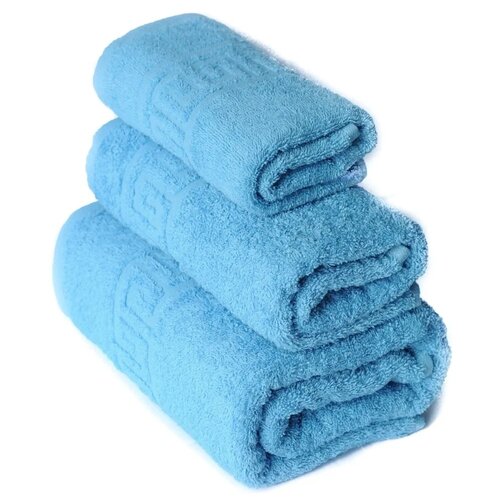 Набор полотенец 3шт DreamTex зеленый