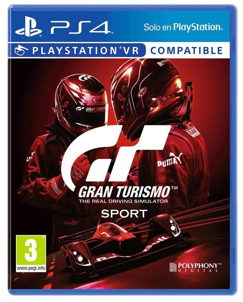 Игра Gran Turismo Sport (+ PS VR) (PS4) Озвучка на русском языке NEW!