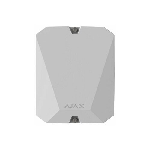 Ajax MultiTransmitter модуль интеграции сторонних проводных устройств (белый)