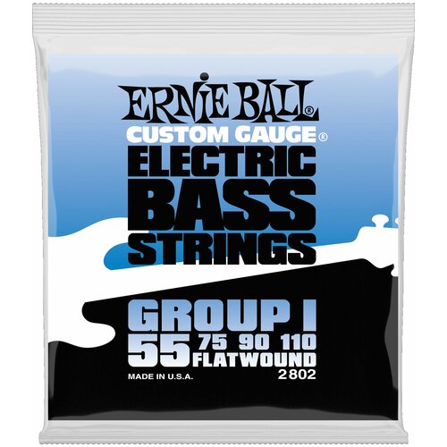 Струны ERNIE BALL 2802 струны для бас гитары ernie ball 3834