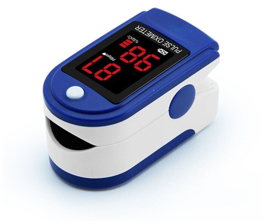 Пульсоксиметр медицинский для измерения кислорода и пульса. Оксиметр / пульсометр на палец AB-88