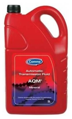 AQM AUTO TRANS FLUID 5L _жидкость гидравлическая GM DEXRON-II IID ATM5L COMMA