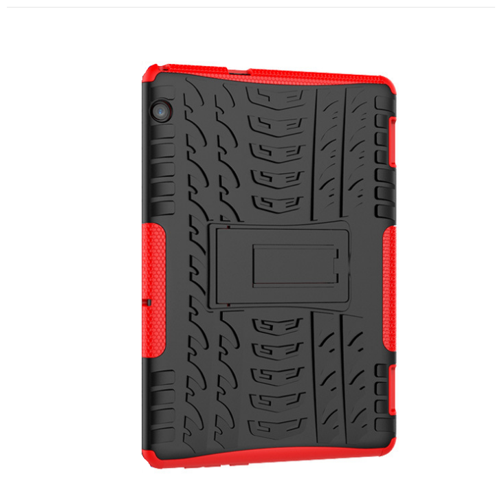 Чехол-бампер MyPads для Huawei MatePad WiFi/ LTE 10.4 (BAH3-W09 / L09) противоударный усиленный ударопрочный красный