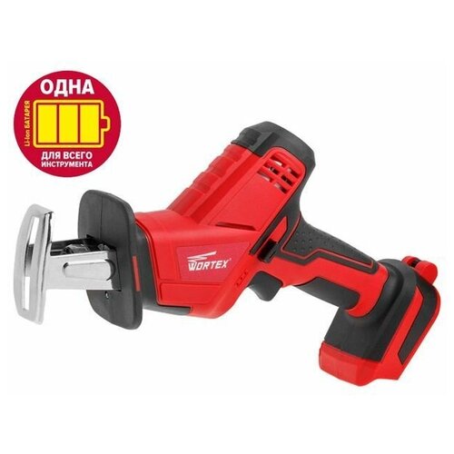 Аккум сабельная пила WORTEX CSR 1018 E в кор ALL1 180 В без аккумулятора И ЗУ дерево до 100 мм металл до 6 мм пластик до 40 мм CSR1018E0029 347000₽