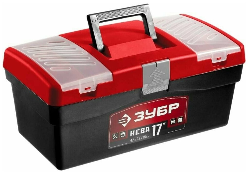 ЗУБР Ящик для инструмента НЕВА-17 пластиковый 38323-17