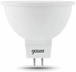 Лампа светодиодная gauss 101505107, GU5.3, MR16, 7Вт, 2700 К