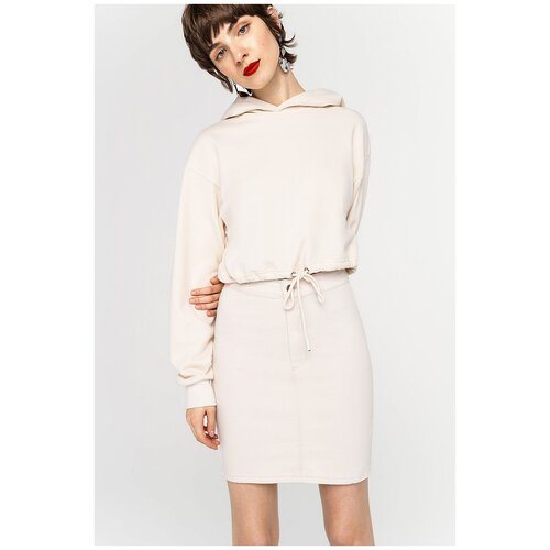 фото Юбка befree, размер l/48, бежевый