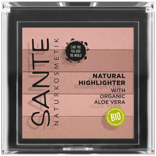 Sante Naturkosmetik Хайлайтер Natural, 01 nude