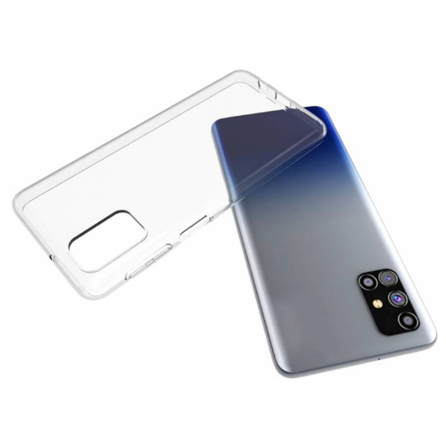 фото Силиконовый чехол для samsung galaxy m31s / самсунг галакси м31с прозрачный makkardi