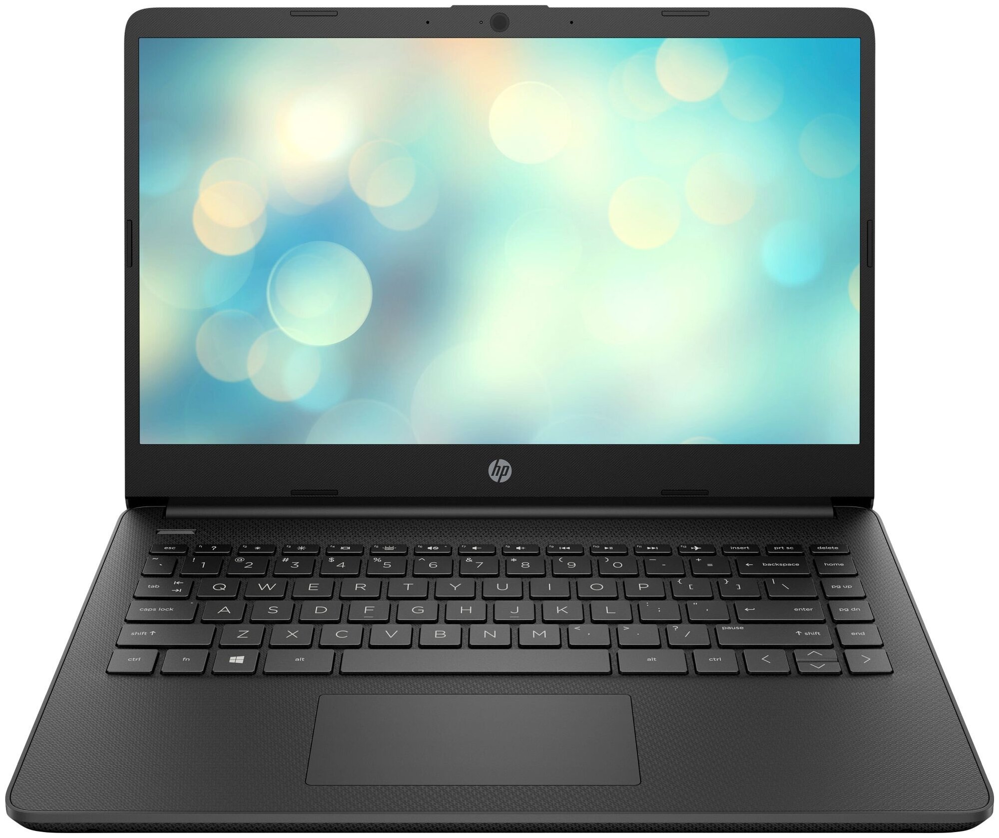 Ноутбук HP 14s-dq3004ur Celeron N4500 4Gb SSD256Gb Intel UHD Graphics 14 HD 1366x768 Free DOS 30 black WiFi BT Cam