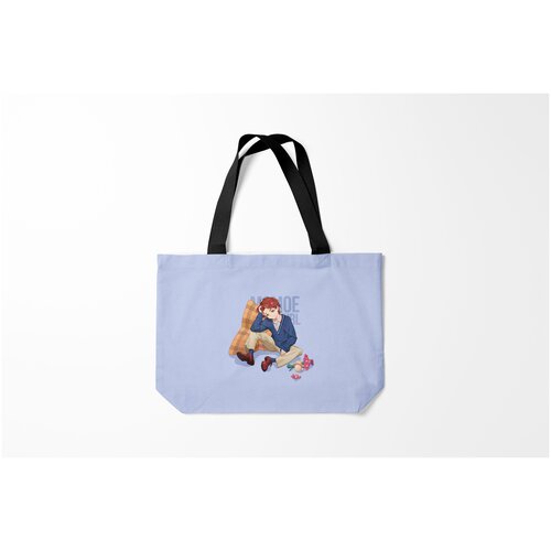 фото Сумка-шоппер / 46х35 см / аниме / приоритет чудо яйца momoe girl burnettie