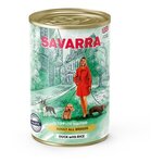 Savarra Консервированный корм для собак Утка и рис 5655001, 0,395 кг, 53798 (34 шт) - изображение