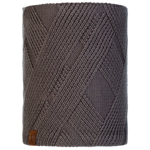 Шарф Buff Knitted &amp; Fleece Neckwarmer Raisa Tidal коричневого цвета