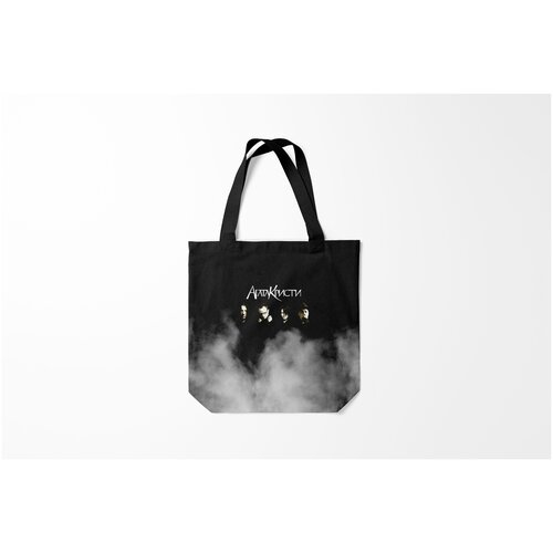 фото Сумка-шоппер / 40х40 см / рок / агата кристи группа burnettie