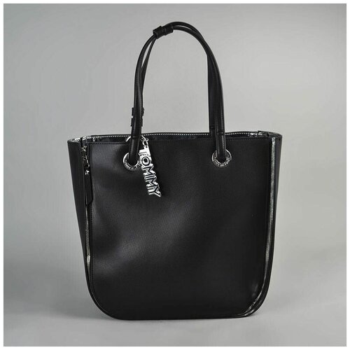 фото Tommy hilfiger сумка черная двусторонняя (o/s)