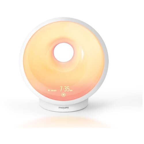 Световой будильник Philips SmartSleep Sleep & Wake-up Light HF3650/70, глянцевый белый