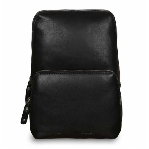 фото Мужской кожаный рюкзак ashwood leather slingo black