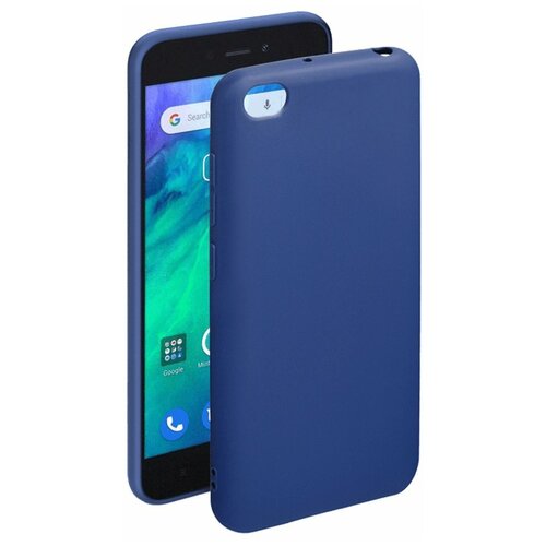 фото Накладка силиконовая deppa gel color case xiaomi redmi go blue