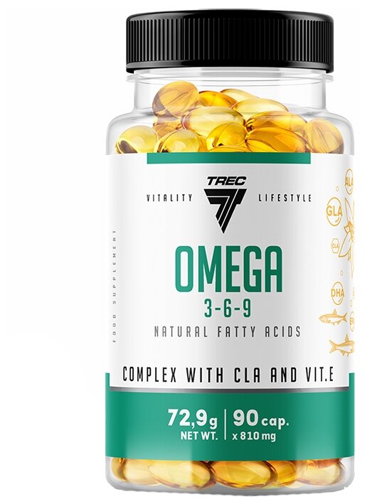 Omega-3-6-9 капс., 180 г, 90 шт.