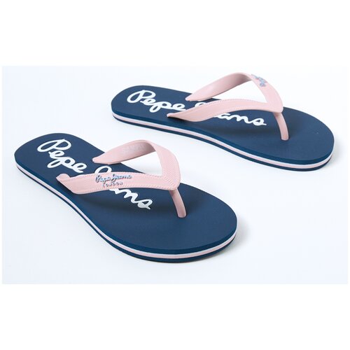 фото Женские вьетнамки pepe jeans london,цвет 595 синий,размер 36