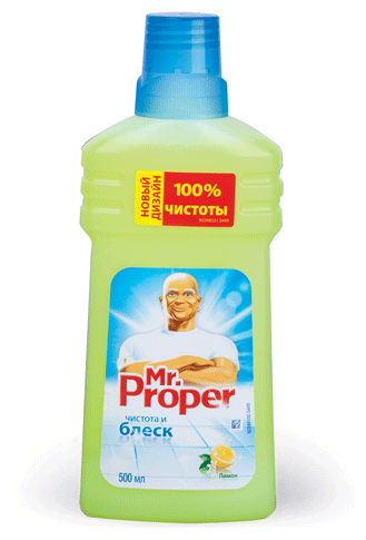 Средство для мытья полов Mr. Proper "Лимон", 500 мл - фотография № 6