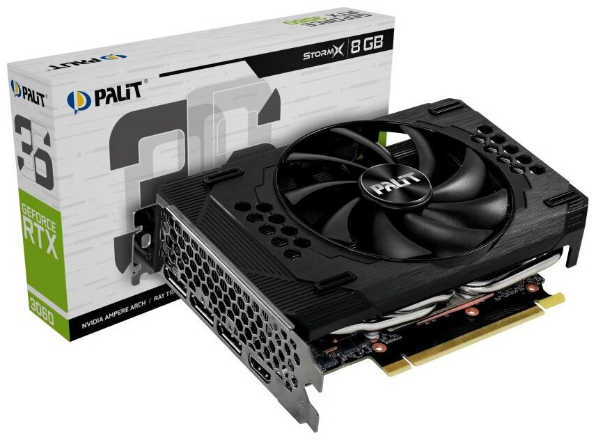 Видеокарта Palit GeForce RTX 3060 StormX 8GB (NE63060019P1-190AF)