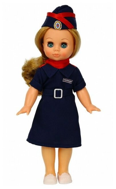 Кукла Фабрика Весна Полицейский девочка, 30 см В3878