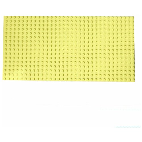 Купить Базовая пластина для конструкторов Лего Дупло 51 х 25, 5 см желтая, panawea, unisex