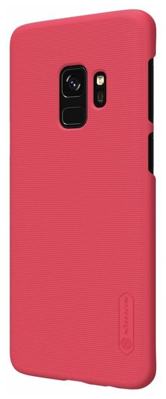 Накладка Nillkin Super Frosted Shield для Samsung Galaxy S9 красный