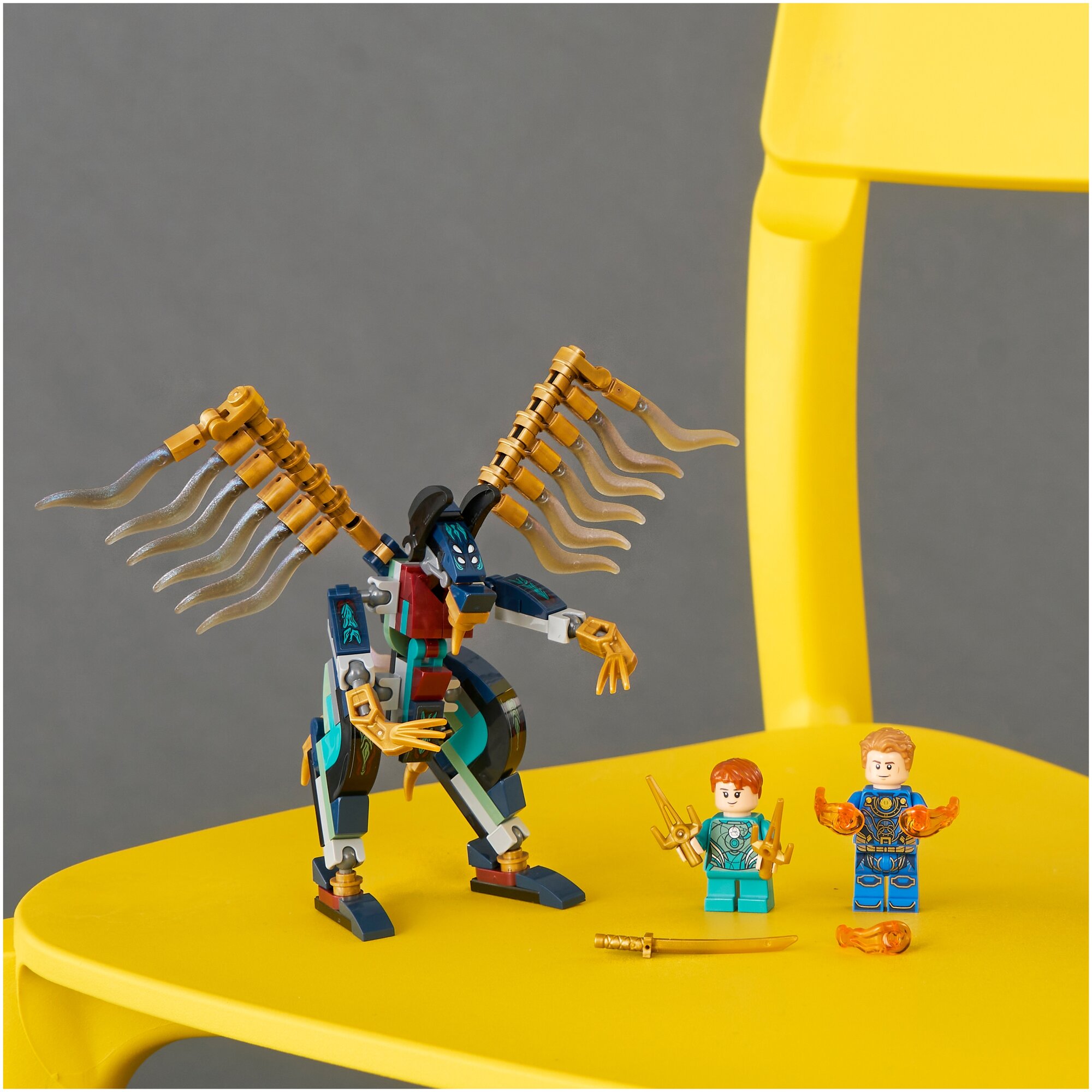 Конструктор Lego Super Heroes Воздушное нападение Вечных, - фото №10