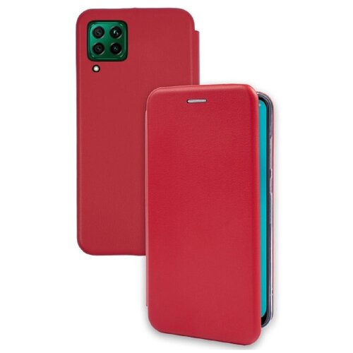 фото Чехол- книжка для huawei p40 lite красный full cover
